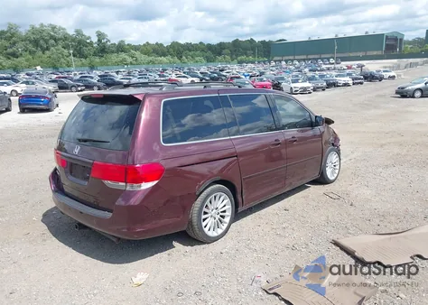 2010 Honda Odyssey Ex-L from USA, damaged, VIN 5FNRL3H75AB002203